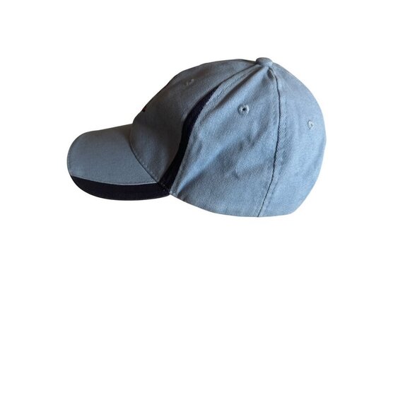 Golden Gloves Boxing Cap Adjustable Embroidered Logo One Size 100% Cotton Blue - Picture 3 of 6